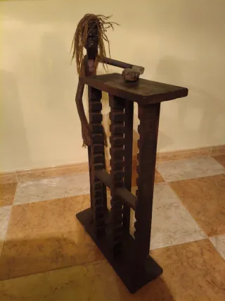 Mueble Étnico Ebano para CDs