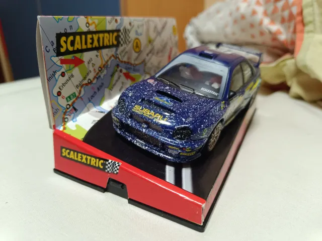 Coche Scalextric Subaru Impreza WRC