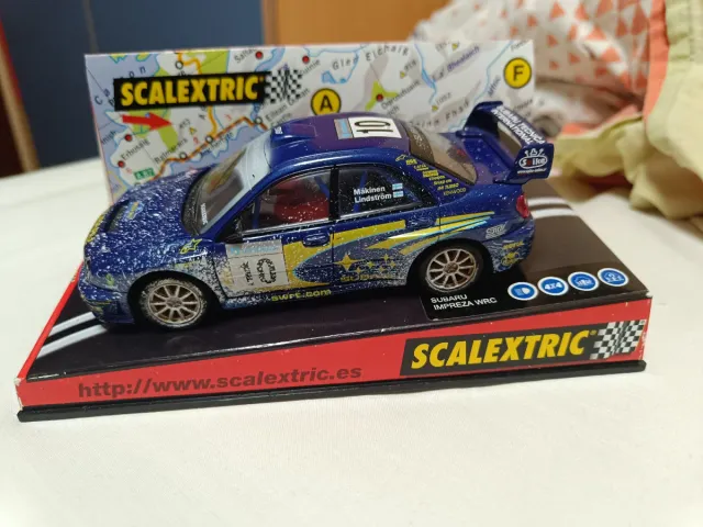 Coche Scalextric Subaru Impreza WRC