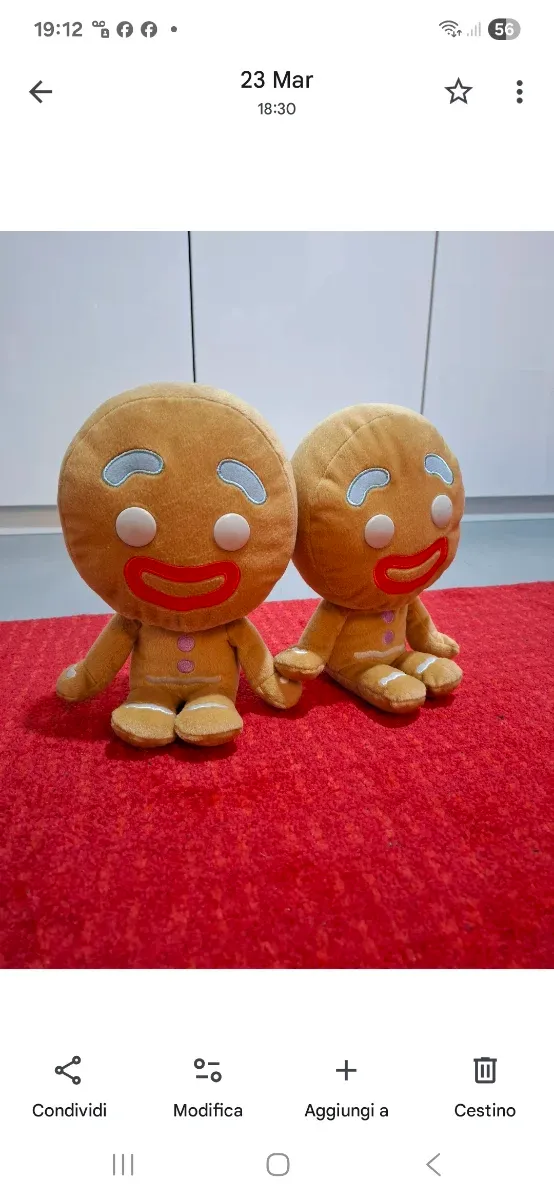 Coppia pupazzi Pan di Zenzero