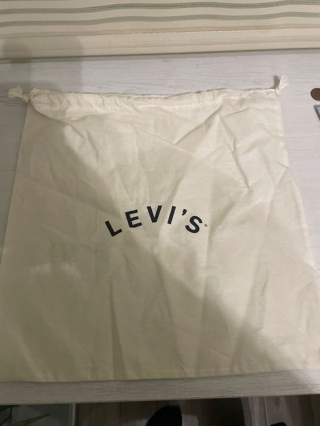 Borsa in tela Levis beige