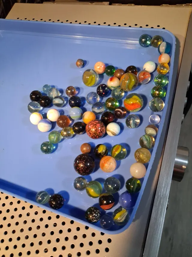 Marmette di cristallo e porcellana