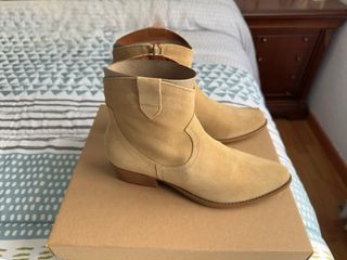 Botines cowboy ante Bryan Stepwise Talla 37