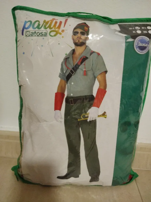 Disfraz Legión Romana Atosa Talla S