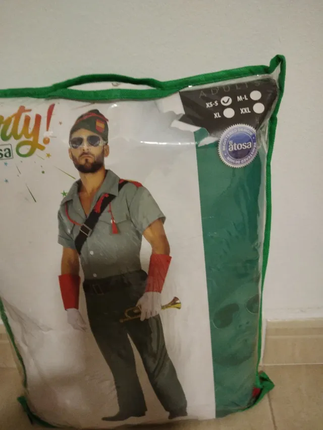 Disfraz Legión Romana Atosa Talla S