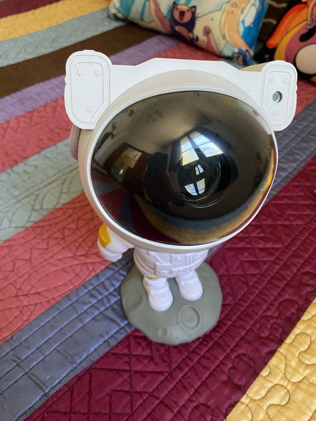 Proyector Astronauta Negro y Blanco