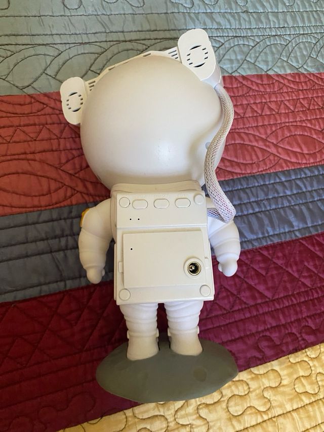 Proyector Astronauta Negro y Blanco