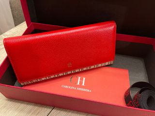 Cartera Carolina Herrera Roja