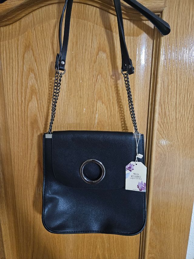 Bolso Sfera Negro Nuevo con etiqueta