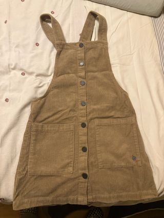 Peto de pana para niña