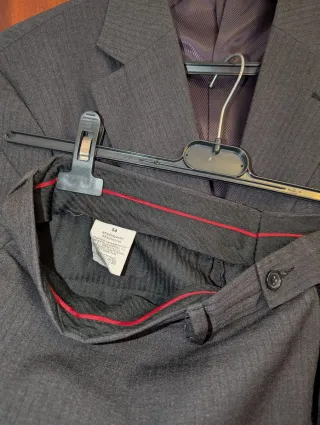 Fato Homem Under Blue Cinza