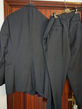 Fato Homem Under Blue Cinza