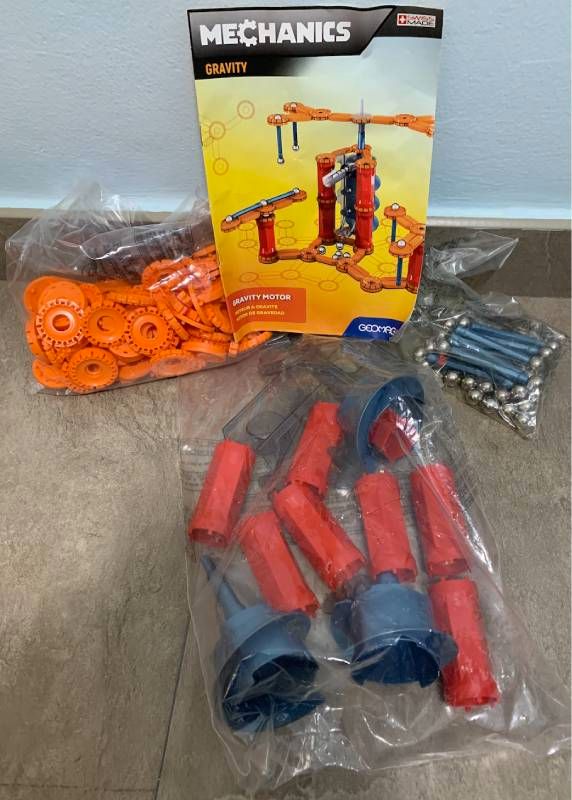 Geomag Mechanics Gravity Motor Set Construcción
