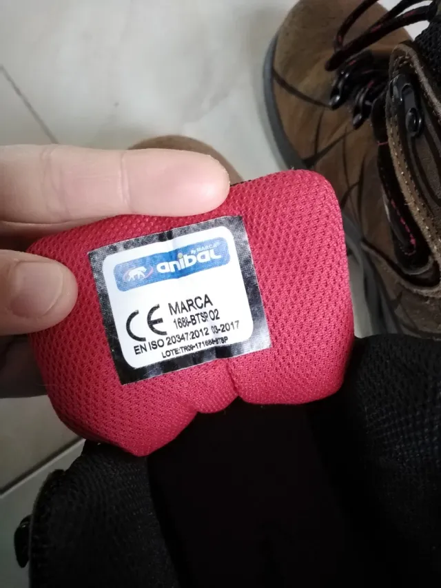 Botas de seguridad Anibal, talla 39