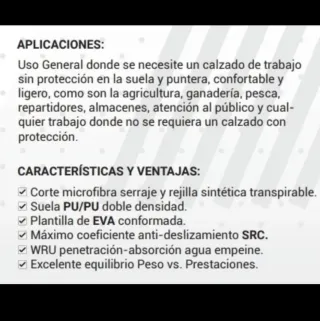 Botas de seguridad Anibal, talla 39