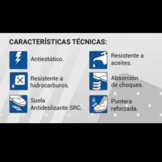 Botas de seguridad Anibal, talla 39