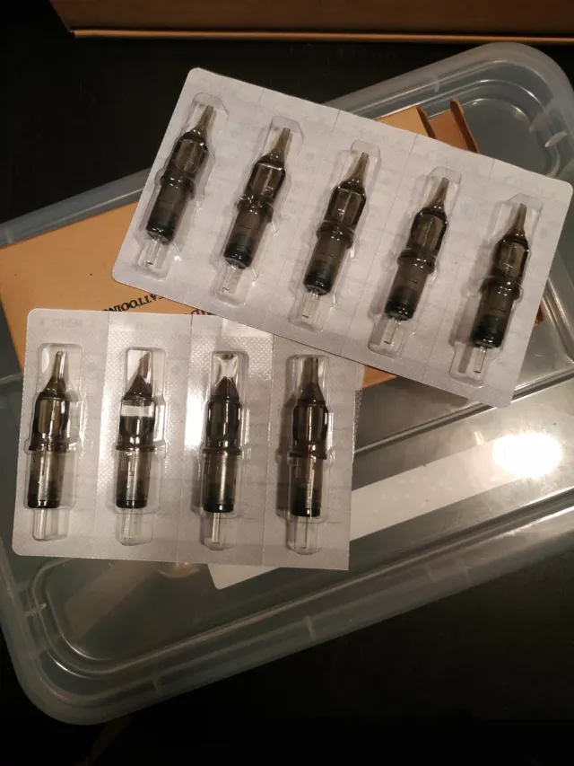 6 Packs de 10 Cabezales para máquina de tatuar