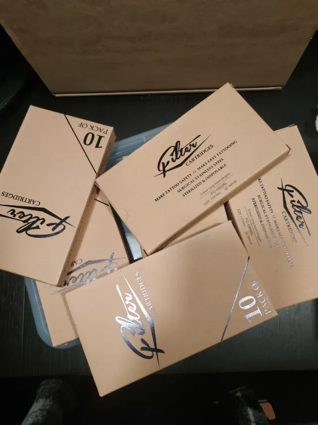 6 Packs de 10 Cabezales para máquina de tatuar