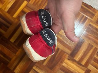 Zapatillas Unisex El Ganso T-39 Rojas y Azules