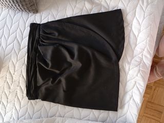 Falda Zara Negra Talla M