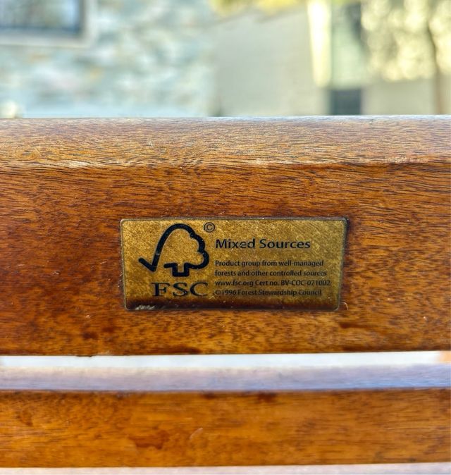 Butaca/Sillón de madera Teka