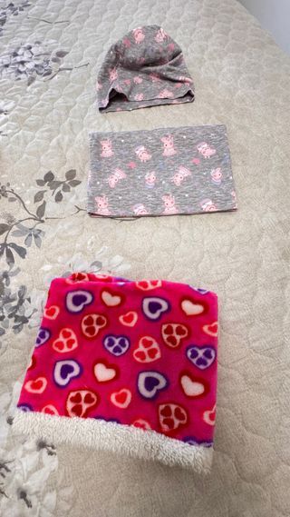 Gorros, bufandas y guantes, para niña