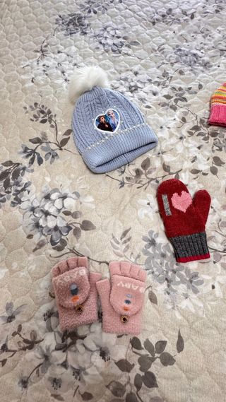 Gorros, bufandas y guantes, para niña