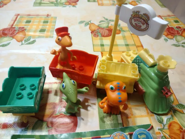 Megablocks Tren Dinosaurio