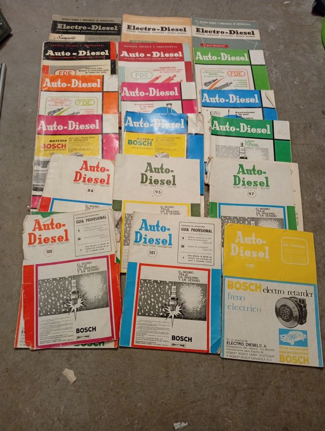 Revistas Auto-Diesel y Electro-Diesel
