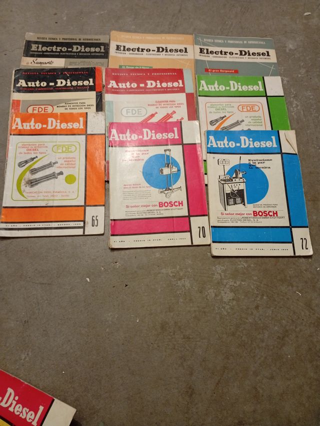 Revistas Auto-Diesel y Electro-Diesel