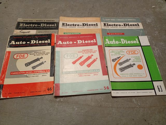 Revistas Auto-Diesel y Electro-Diesel