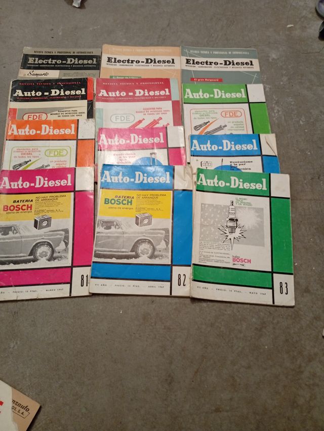 Revistas Auto-Diesel y Electro-Diesel