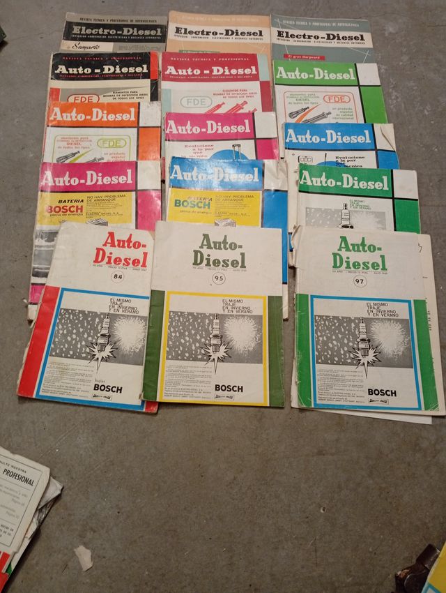 Revistas Auto-Diesel y Electro-Diesel