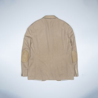 Giacca Blazer Brunello Cucinelli Beige righe tg 58