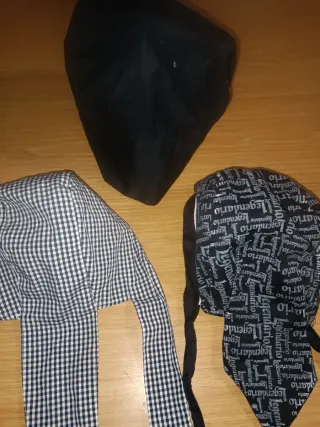 Gorros de cocina 3 unidades