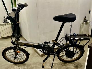 Bicicleta Eléctrica Plegable Btwin 500