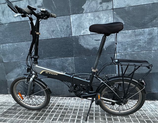 Bicicleta Eléctrica Plegable Btwin 500