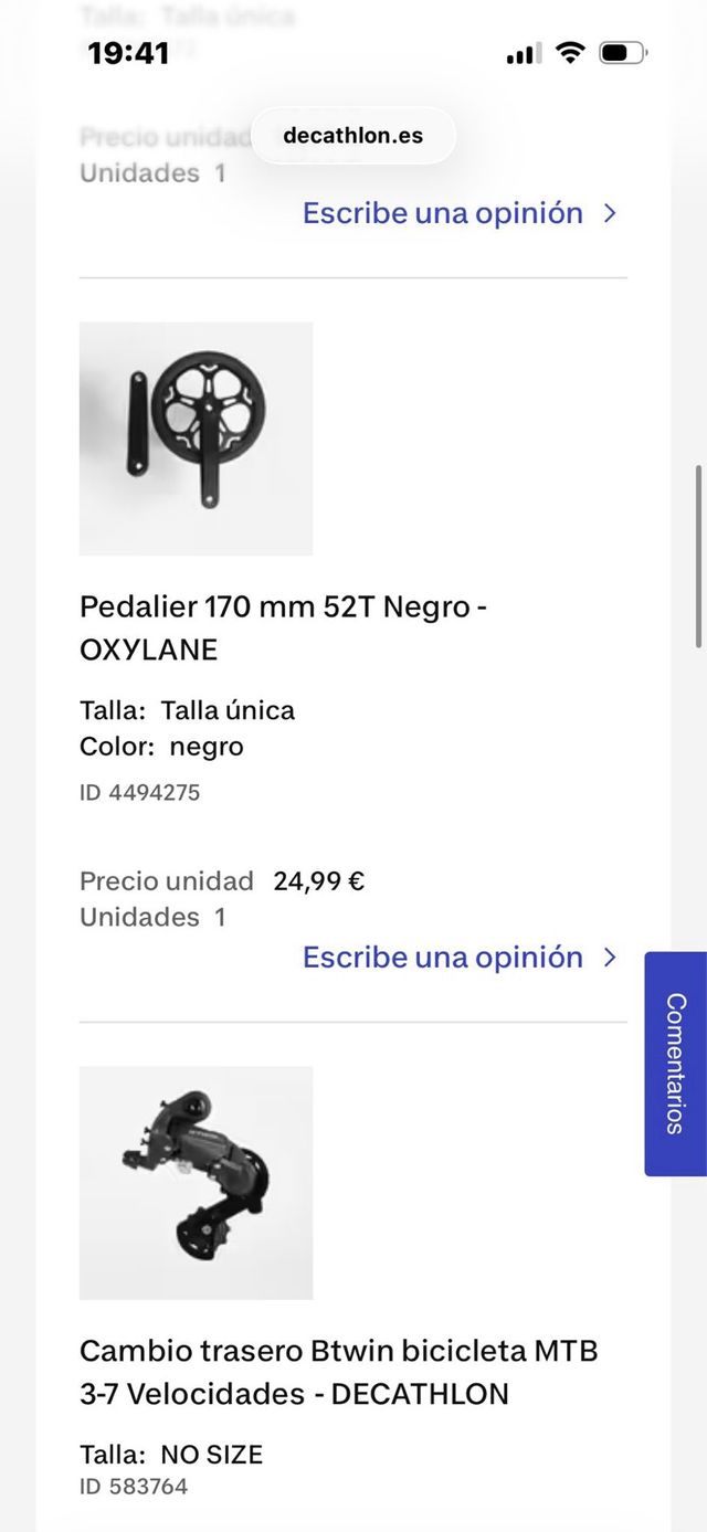 Bicicleta Eléctrica Plegable Btwin 500