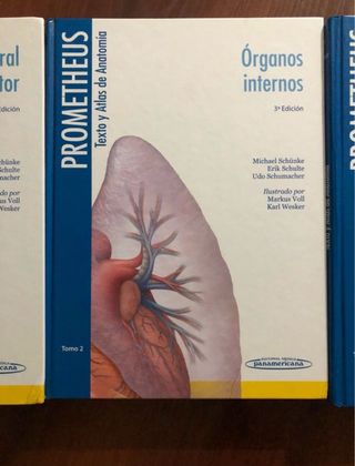 Texto y Atlas Anatomia tomos 1,2 y 3