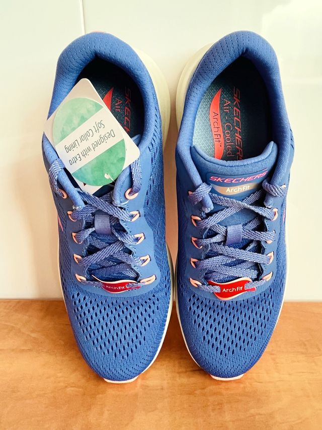 Deportivas Skechers Arch Fit Mujer Nuevas