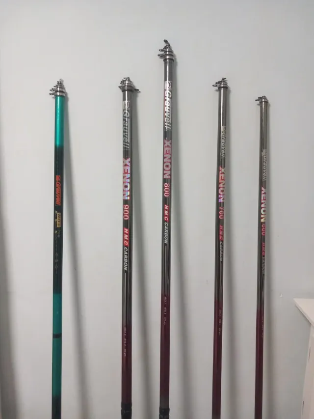 Cañas grauvell xenon y grauvell diva de pescar con