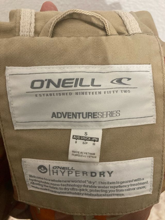 Parka O'Neill Beige con Capucha