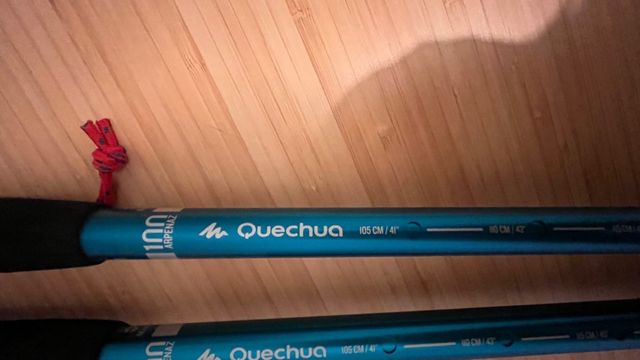 Set 2 Bastones Trekking Quechua Azul