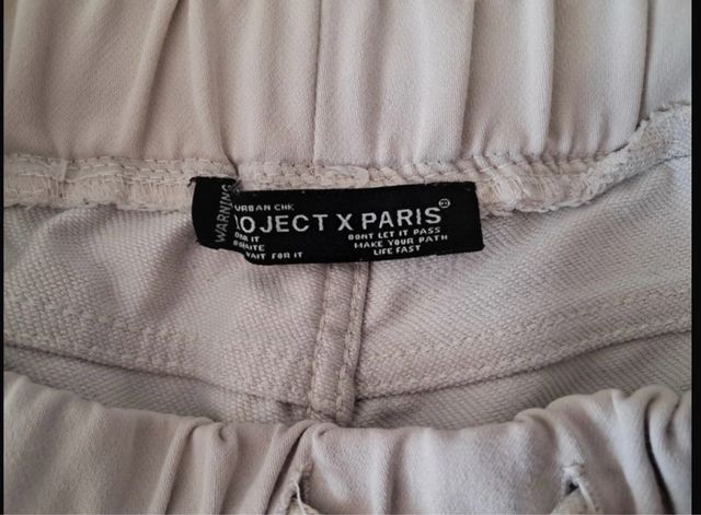 Pantalón cargo Project x Paris beige