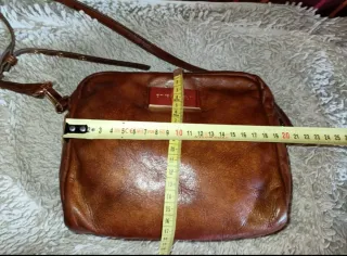 Bolso bandolera Bimba y Lola piel marrón vintage