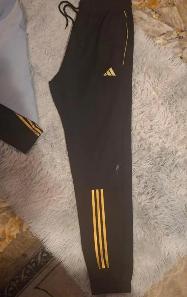 Conjunto Adidas Real Madrid Gris/Negro