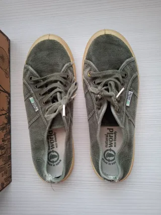 Zapatillas Natural World verdes Número 39