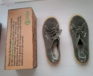 Zapatillas Natural World verdes Número 39