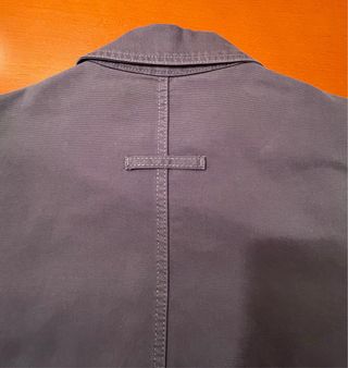 Cazadora Bershka algodón cremallera gris