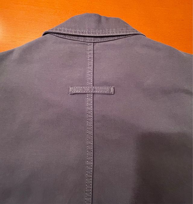 Cazadora Bershka algodón cremallera gris